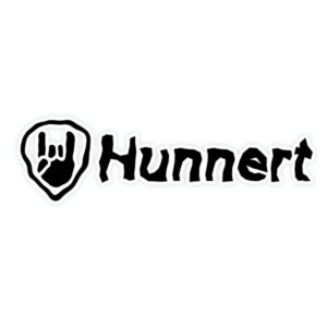 Hunnert Signature Sticker 5x5 - Sticker-3