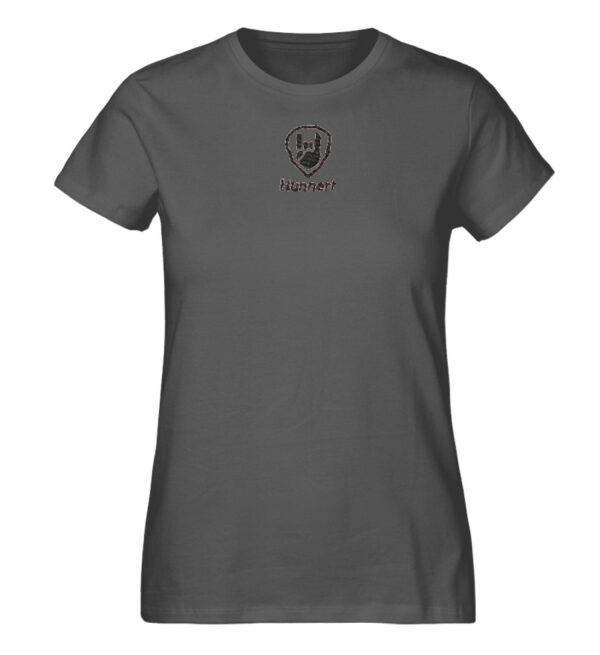 Hunnert Frauen Icon Passion T-Shirt - Damen Premium Organic Shirt mit Stick-6896
