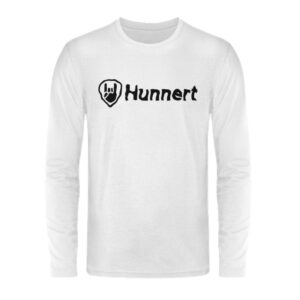 Hunnert Signature Casual Langarmshirt - Unisex Long Sleeve T-Shirt-3