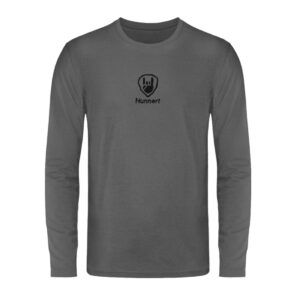 Hunnert Icon Casual Langarmshirt - Unisex Long Sleeve T-Shirt-627