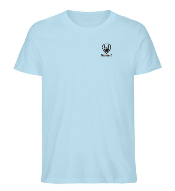 Hunnert Männer Icon Herzschlag T-Shirt - Herren Organic T-Shirt-6888