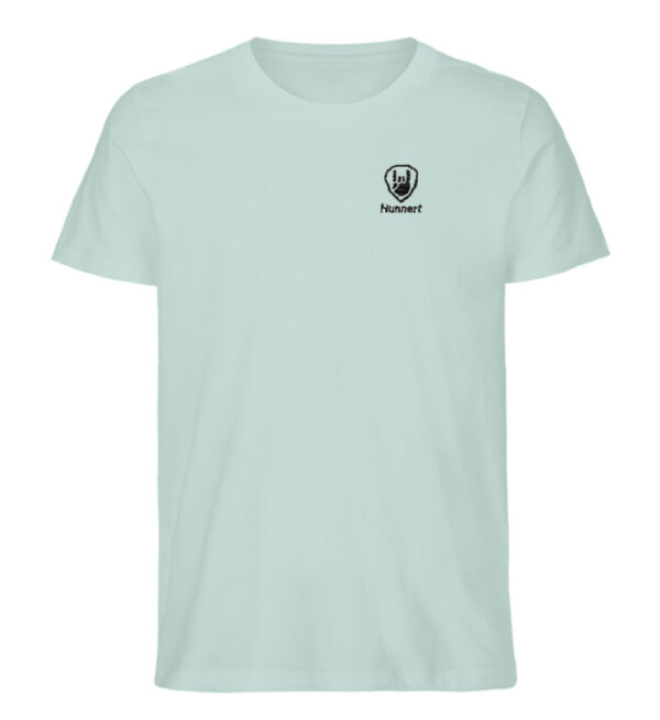 Hunnert Männer Icon Herzschlag T-Shirt - Herren Organic T-Shirt-7113