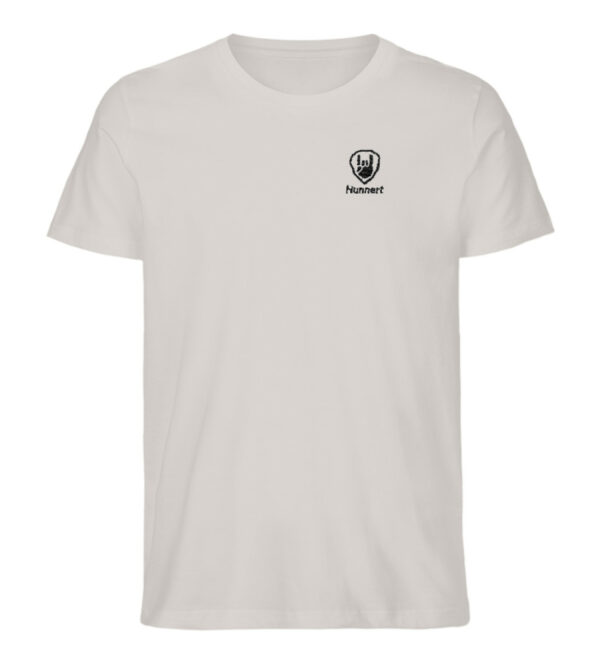 Hunnert Männer Icon Herzschlag T-Shirt - Herren Organic T-Shirt-7163