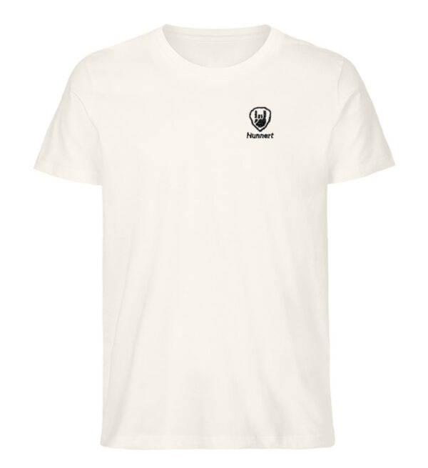 Hunnert Männer Icon Herzschlag T-Shirt - Herren Organic T-Shirt-6881