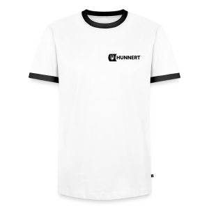 Hunnert Männer Kontrast T-Shirt (Dark Night)